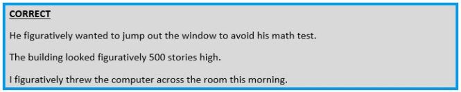 Figuratively Correct